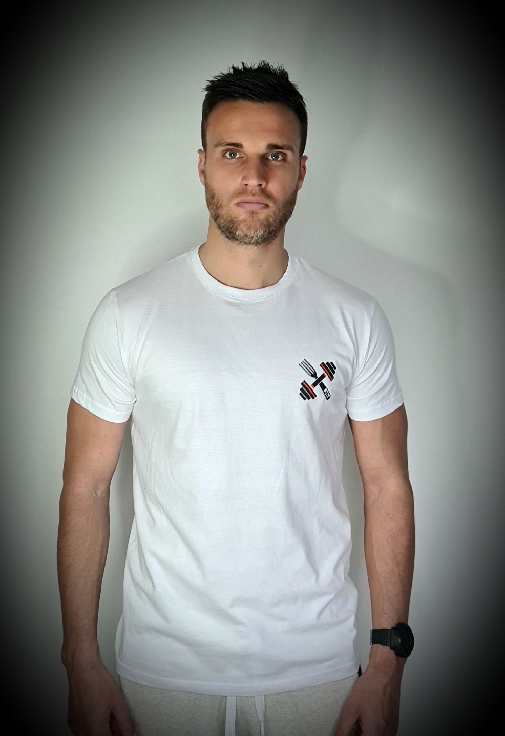 photo princilpale T-shirt FiiT Blanc Fitnessavoda